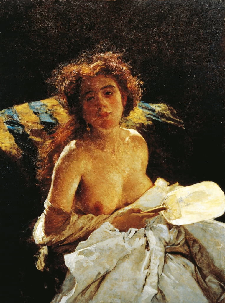 Dama col ventaglio - Museo di Capodimonte, Napoli